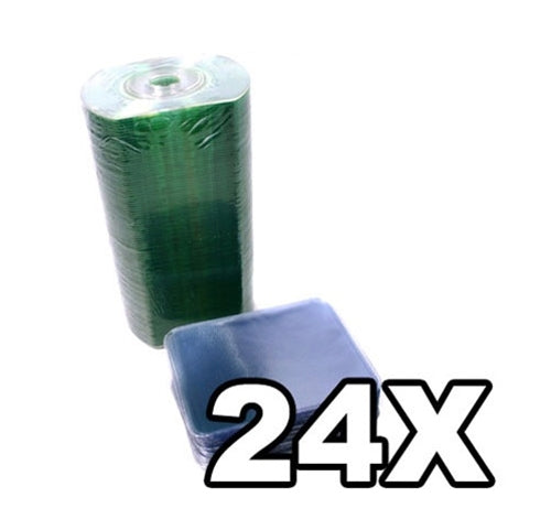 Ritek Ridata Business Card 24X CD-R 50MB Shiny Silver /w Vinyl Sleeves  [Discontinued]
