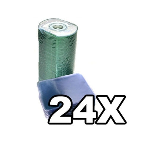 Ritek Ridata Business Card 24X CD-R 50MB White Inkjet /w Vinyl Sleeves  [Discontinued]