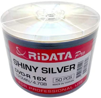 Ritek Ridata Pro 16X DVD-R 4.7GB Shiny Silver [Discontinued]