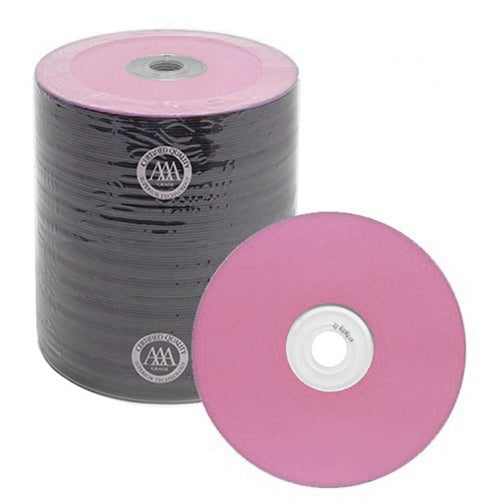 Spin-X Discontinued Spin-X Diamond Certified 48x CD-R 80min 700MB Pink Color Top Thermal [Discontinued]