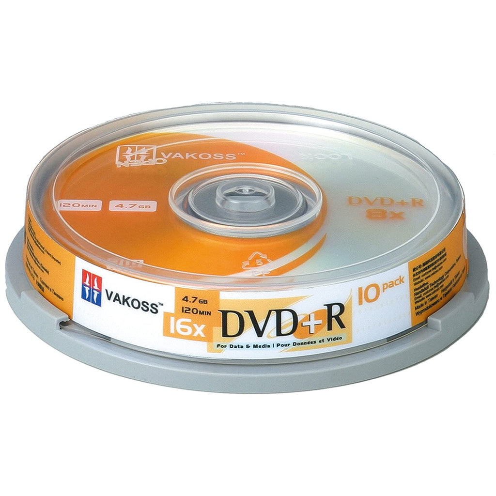 Vakoss DVD+R Media Vakoss 16X DVD+R 4.7GB Logo Top